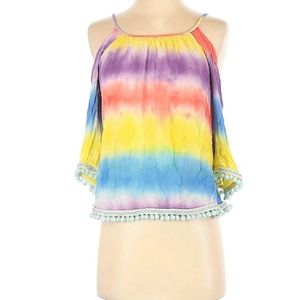 Hayden- LA Cold shoulder blouse